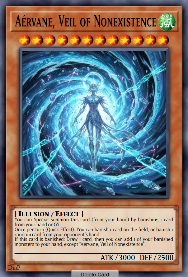 Aérvane, Veil of Nonexistence