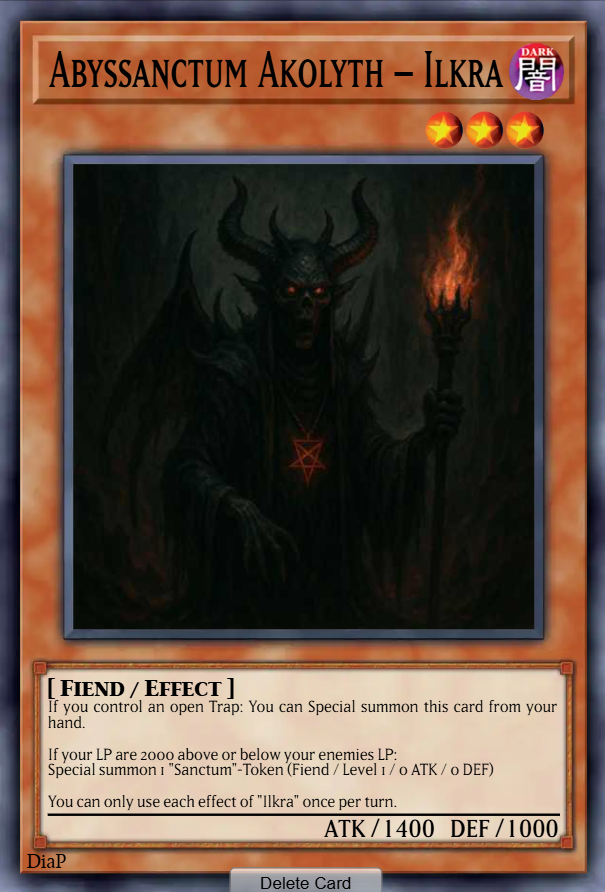 Abyssanctum Akolyth - Ilkra