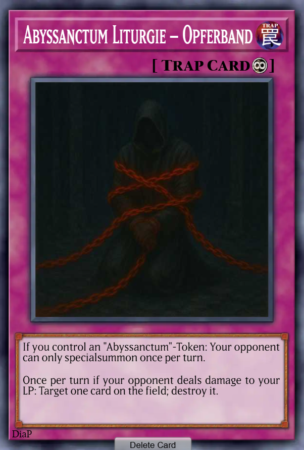 Abyssanctum Liturgie - Opferband