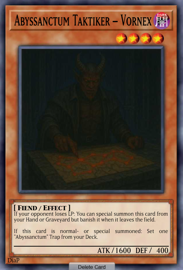 Abyssanctum Taktiker – Vornex