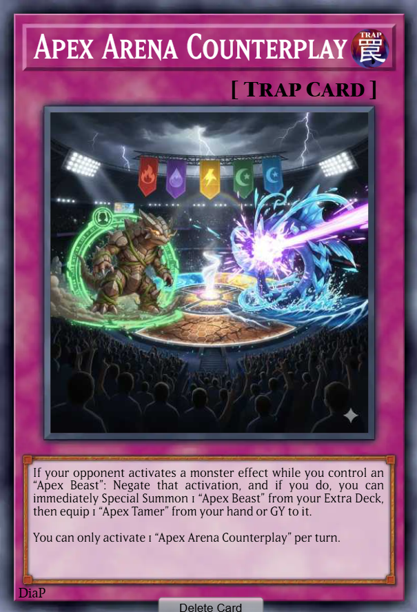 Apex Arena Counterplay