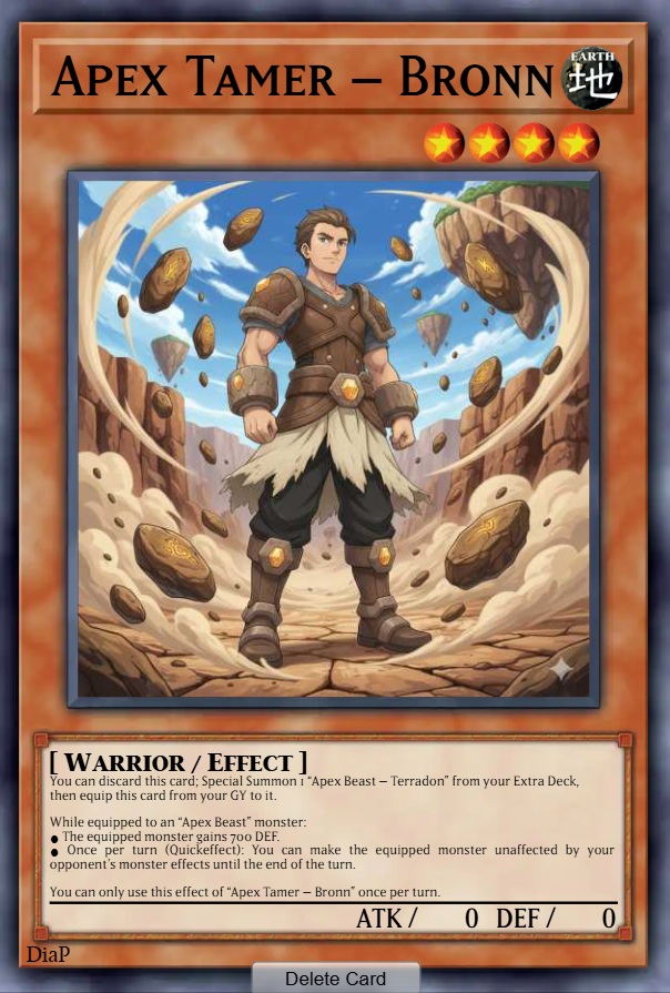 Apex Tamer – Bronn