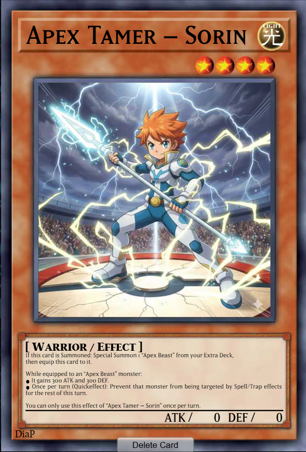 Apex Tamer – Sorin