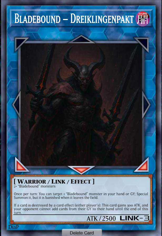 Bladebound – Dreiklingenpakt