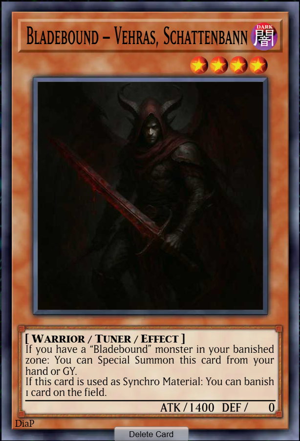 Bladebound – Vehras, Schattenbann