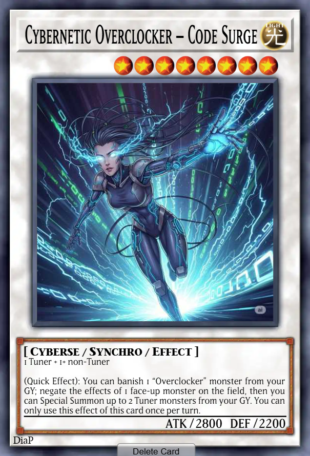 Cybernetic Overclocker – Code Surge