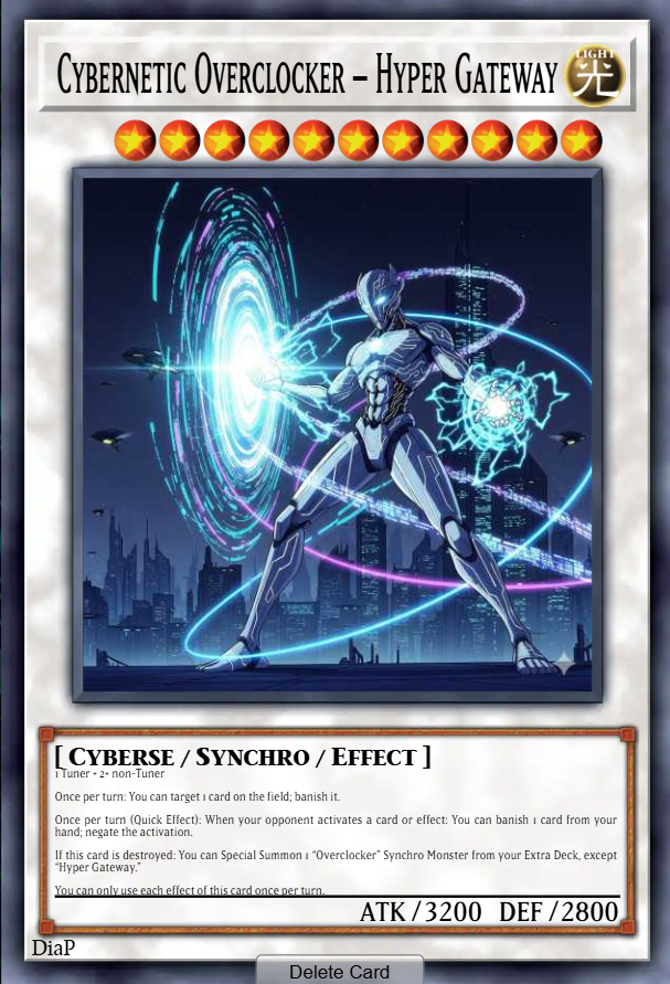 Cybernetic Overclocker – Hyper Gateway