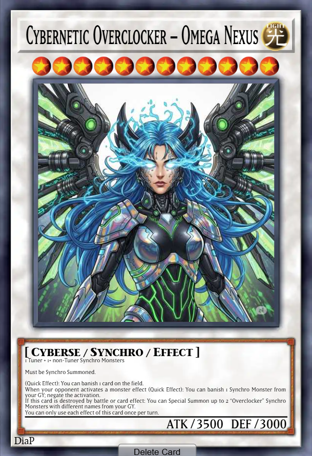 Cybernetic Overclocker – Omega Nexus