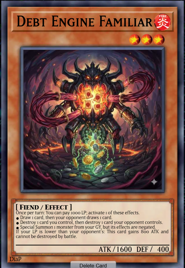 Debt Engine Familiar