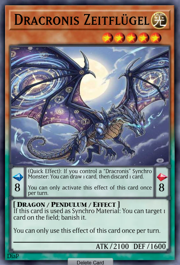 Dracronis Zeitflügel