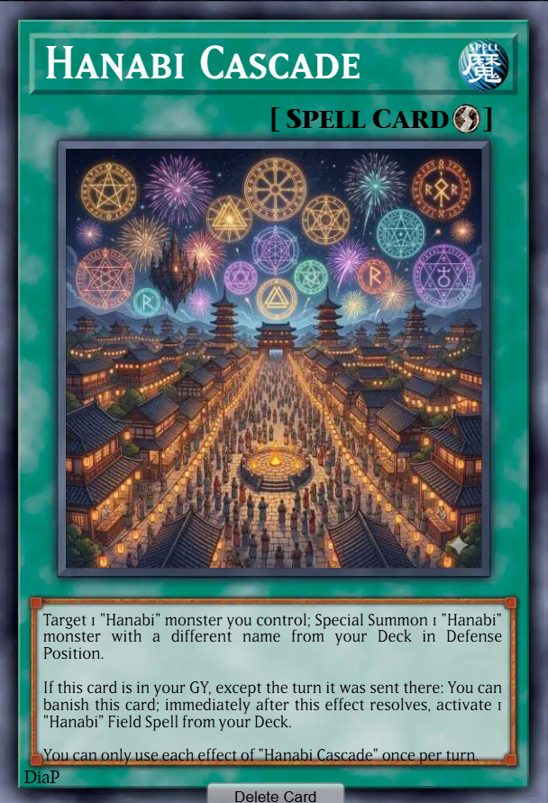 Hanabi Cascade