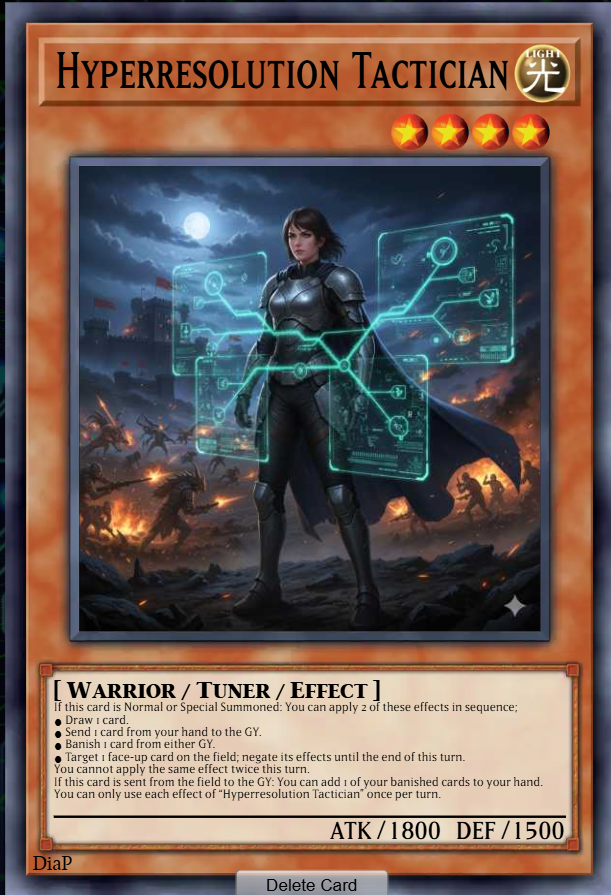 Hyperresolution Tactician