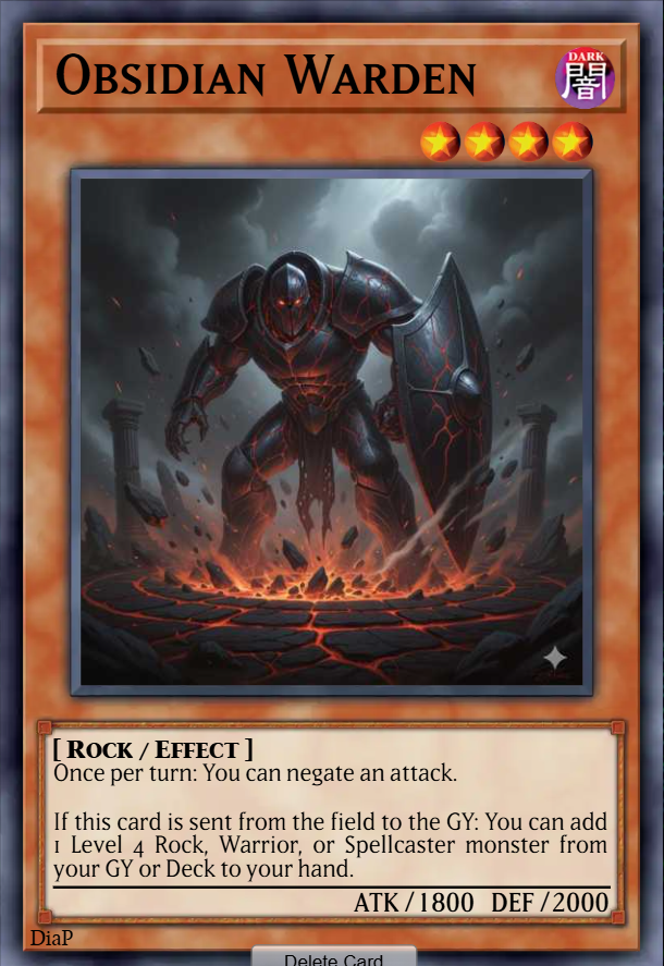 Obsidian Warden