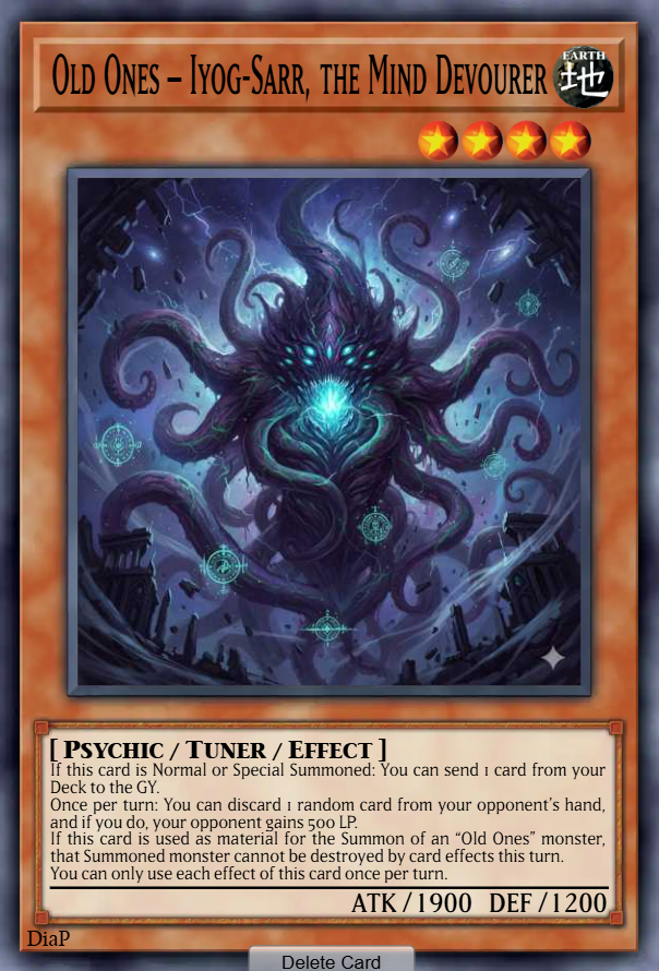 Old Ones – Iyog-Sarr, the Mind Devourer