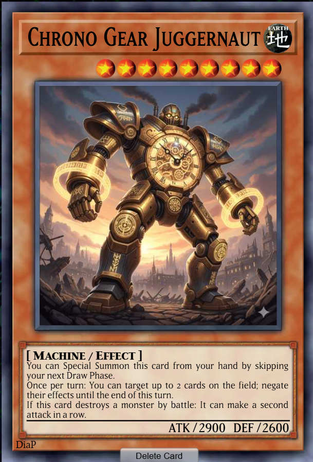 Chrono Gear Juggernaut