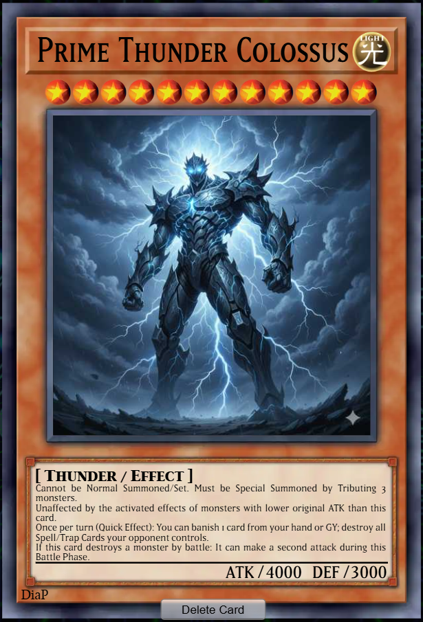 Prime Thunder Colossus