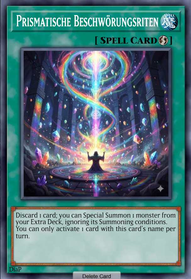 Prismatische Beschwörungsriten