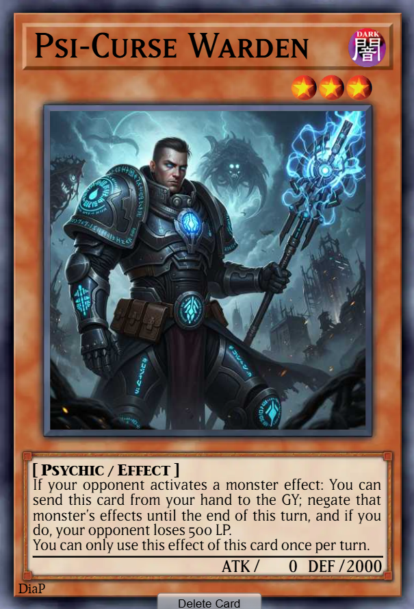 Psi-Curse Warden