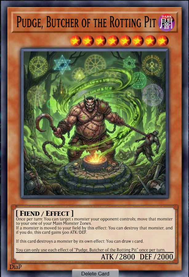 Pudge, Butcher of the Rotting Pit