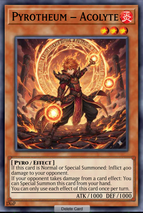 Pyrotheum – Acolyte