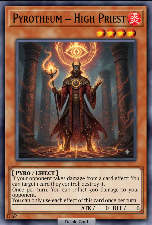 Pyrotheum – High Priest