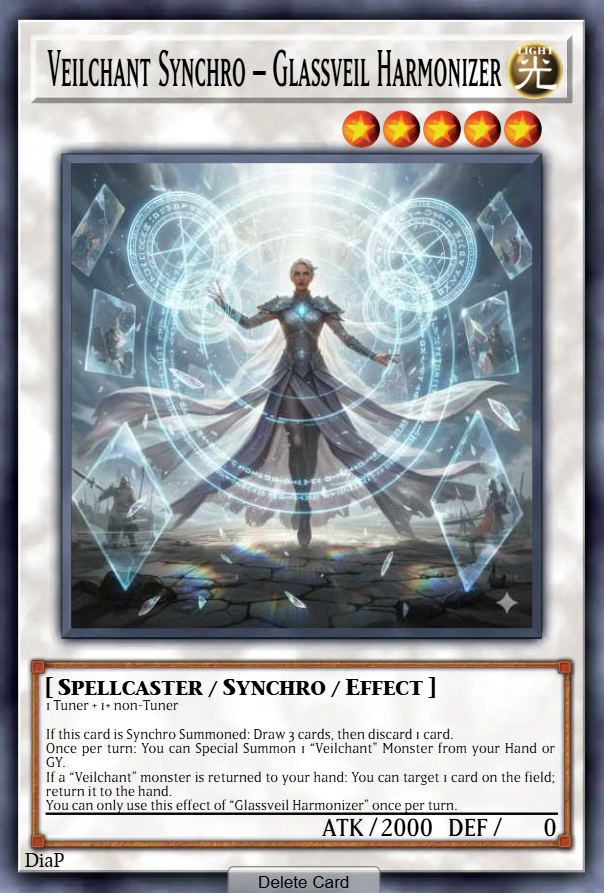 Veilchant Synchro – Glassveil Harmonizer