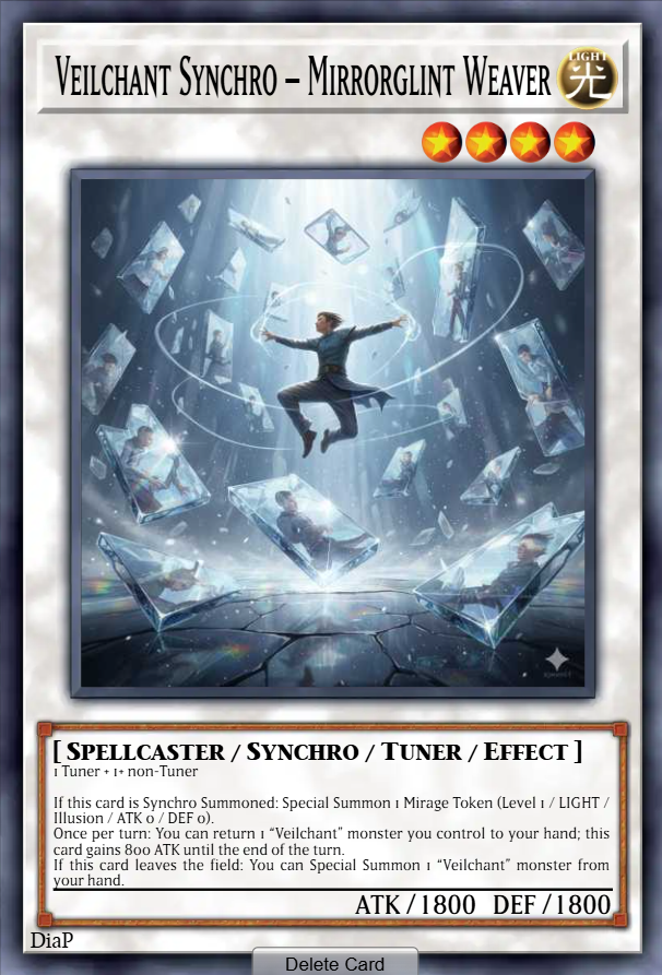 Veilchant Synchro – Mirrorglint Weaver