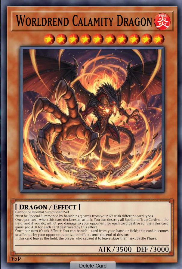 Worldrend Calamity Dragon