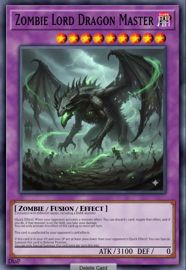 Zombie Lord Dragon Master